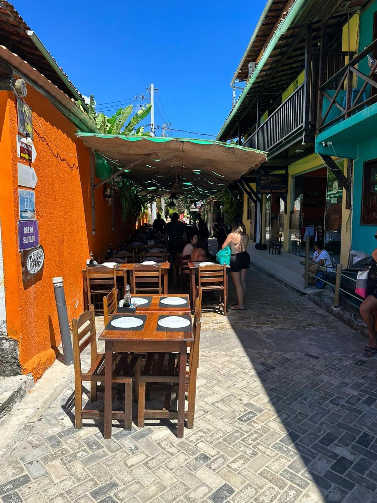 Pousada E Restaurante Tia Lita Morro de São Paulo Zewnętrze zdjęcie