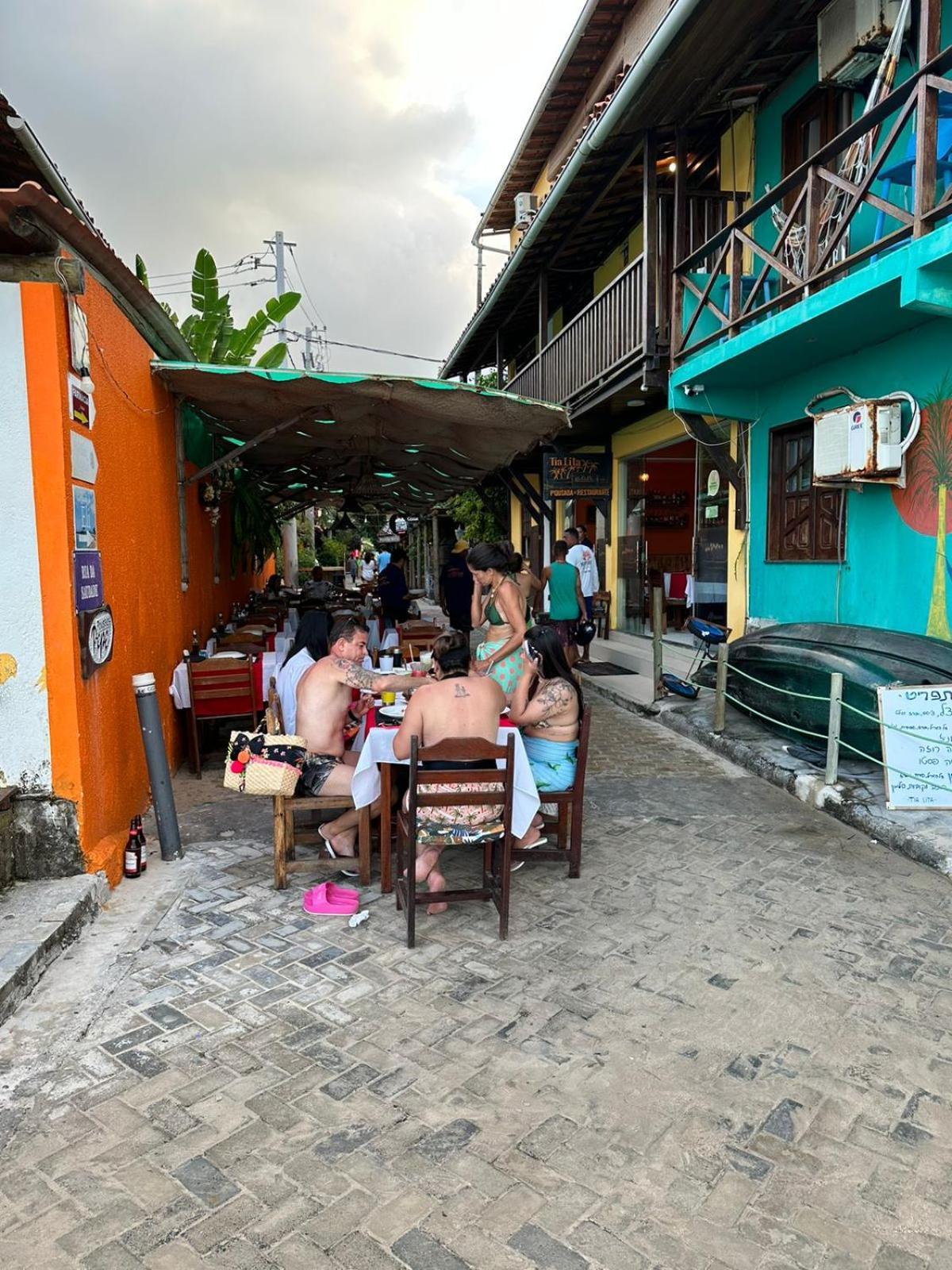 Pousada E Restaurante Tia Lita Morro de São Paulo Zewnętrze zdjęcie